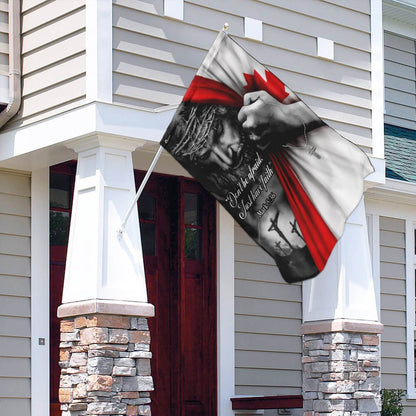 Christian Garden Flags, Christian Jesus Just Have Faith Canadian Flag, Christian House Flags, Christian Cross Flag, Faith Flag