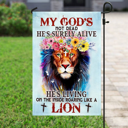 Christian Garden Flags, Christian Lion Flag, Christian House Flags, Christian Cross Flag, Faith Flag