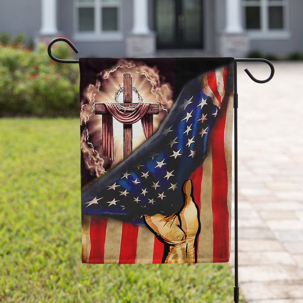 Christian Garden Flags, God Bless America Flag, Christian House Flags, Christian Cross Flag, Faith Flag