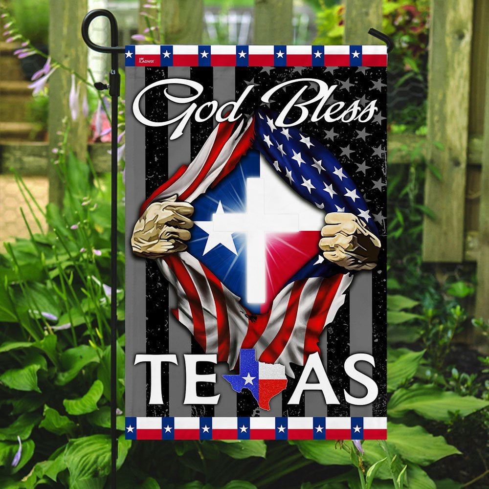 Christian Garden Flags, God Bless Texas Flag, Christian House Flags, Christian Cross Flag, Faith Flag