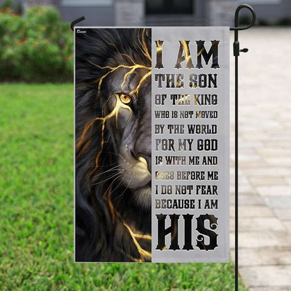 Christian Garden Flags, I Am The Son Of The King Flag, Christian House Flags, Christian Cross Flag, Faith Flag