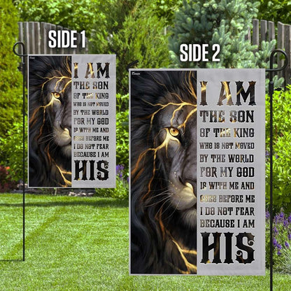 Christian Garden Flags, I Am The Son Of The King Flag, Christian House Flags, Christian Cross Flag, Faith Flag
