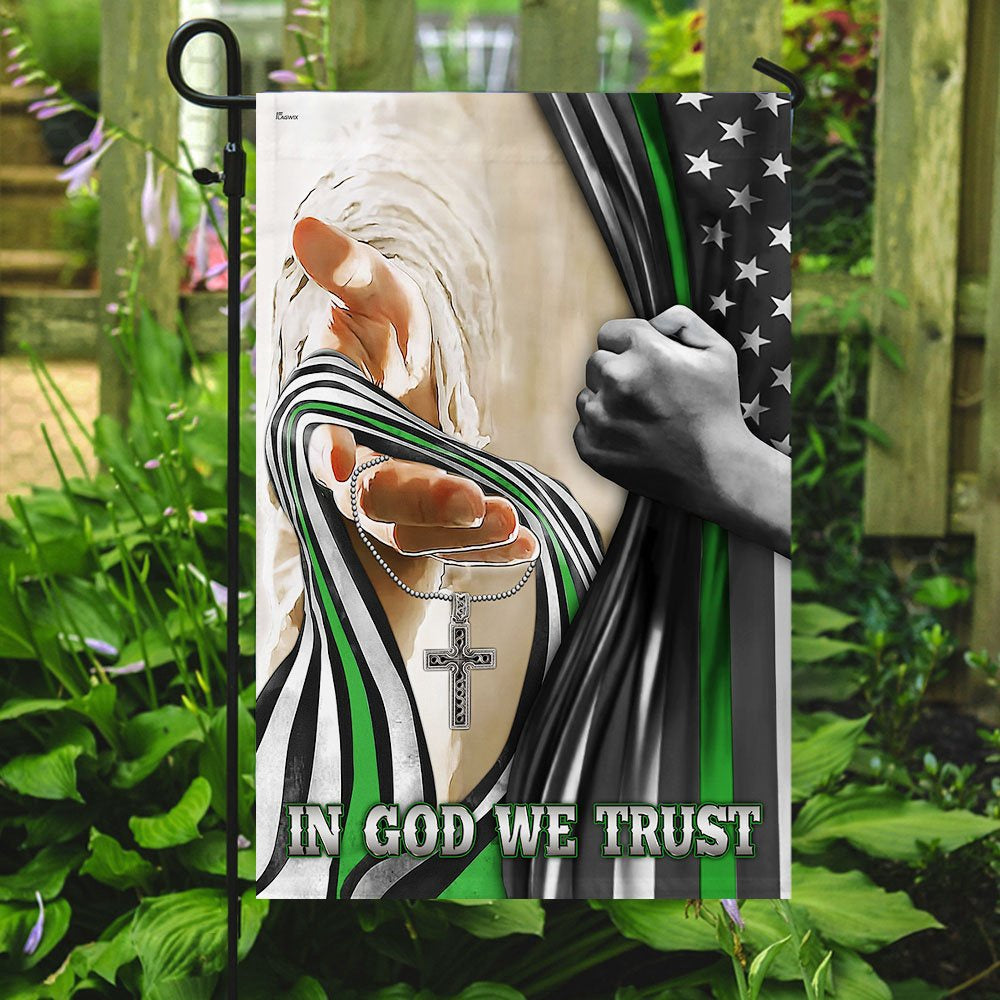 Christian Garden Flags, In God We Trust Military Flag, Christian House Flags, Christian Cross Flag, Faith Flag