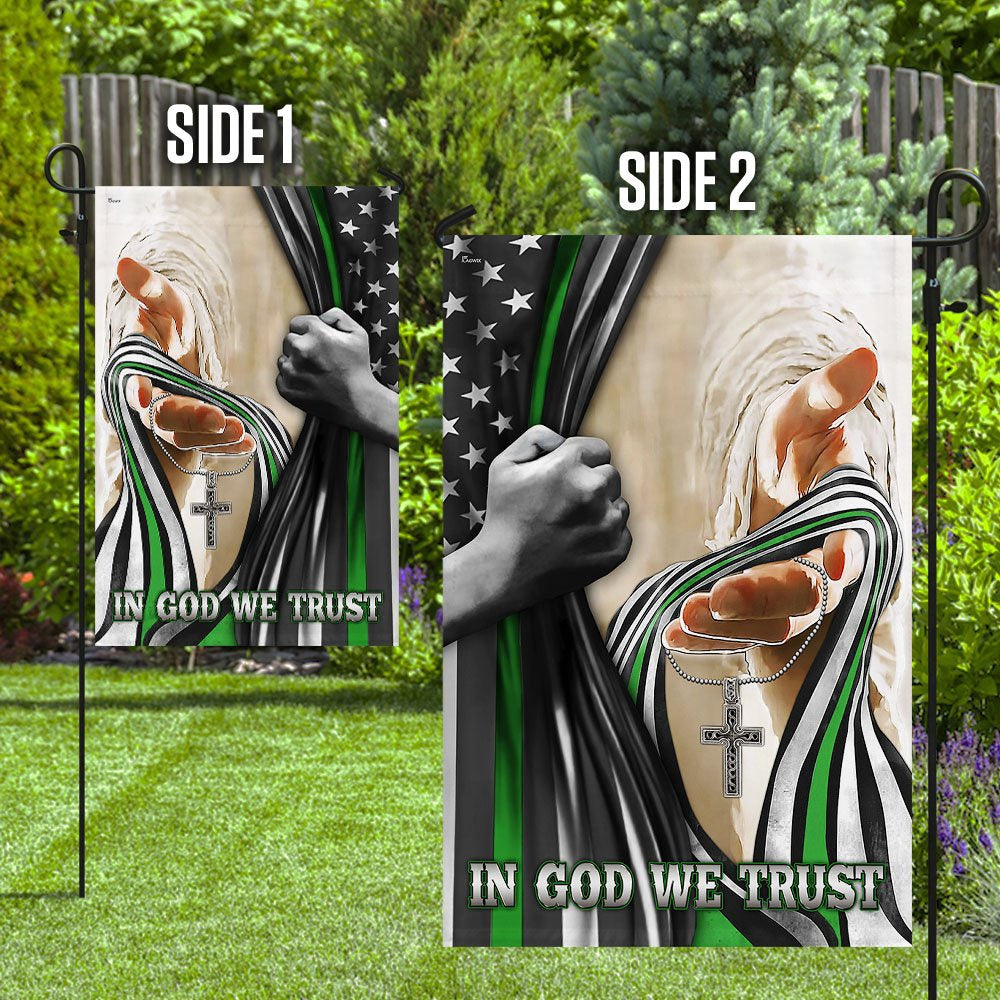 Christian Garden Flags, In God We Trust Military Flag, Christian House Flags, Christian Cross Flag, Faith Flag