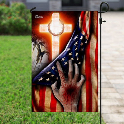 Christian Garden Flags, Jesus Christ Flag, Christian House Flags, Christian Cross Flag, Faith Flag