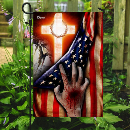 Christian Garden Flags, Jesus Christ Flag, Christian House Flags, Christian Cross Flag, Faith Flag