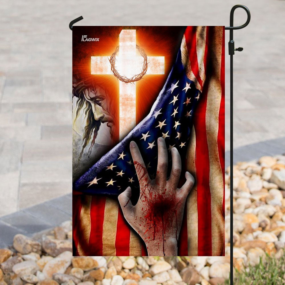 Christian Garden Flags, Jesus Christ Flag, Christian House Flags, Christian Cross Flag, Faith Flag