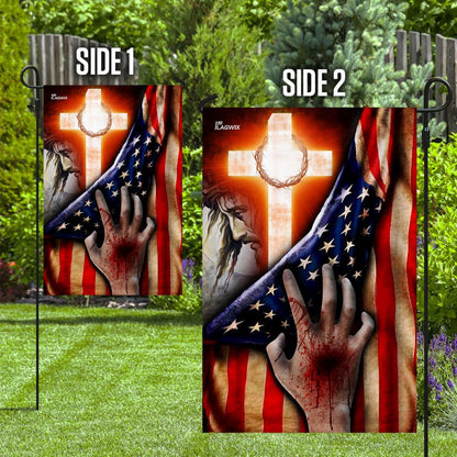 Christian Garden Flags, Jesus Christ Flag, Christian House Flags, Christian Cross Flag, Faith Flag