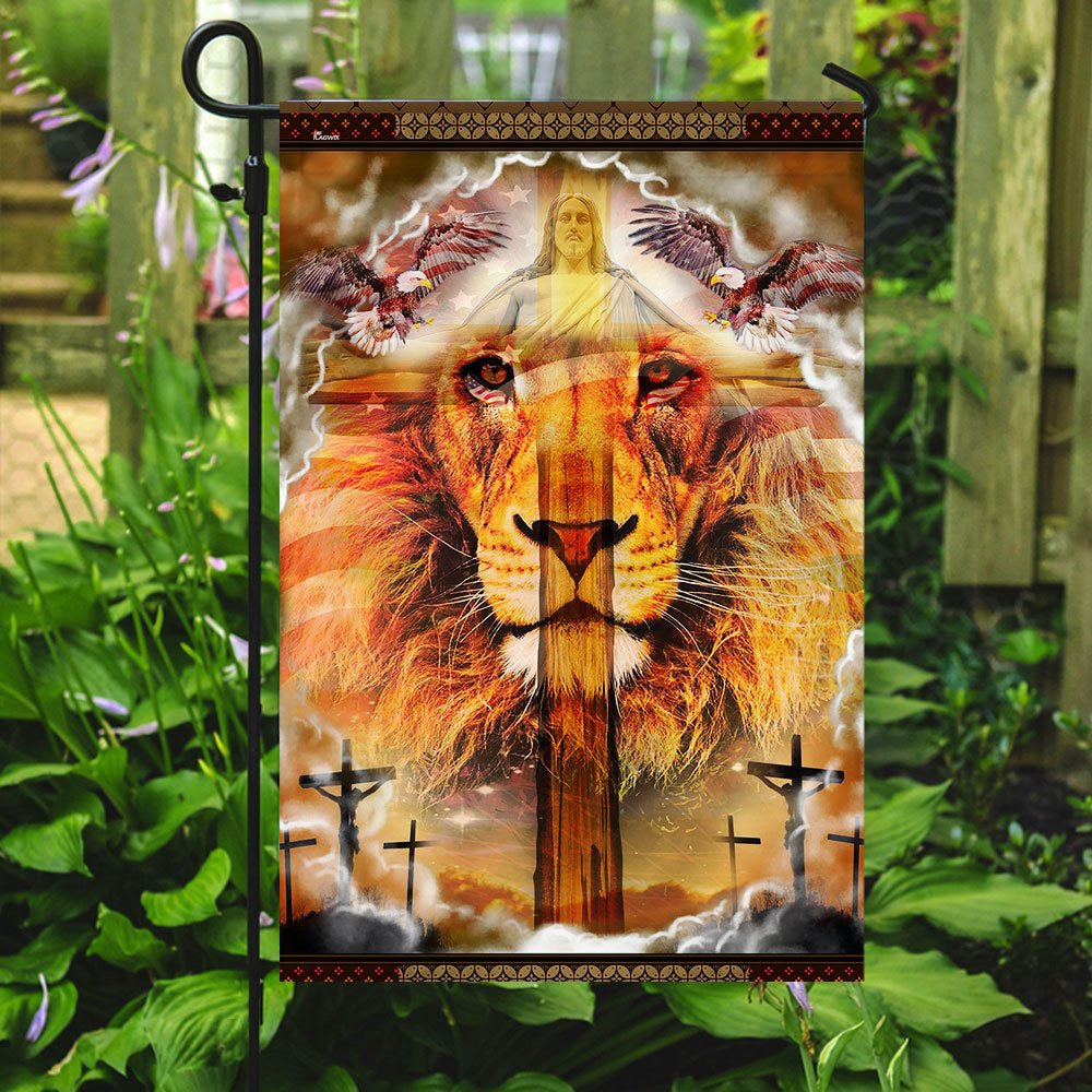 Christian Garden Flags, Jesus Christ, Our Hope Flag, Christian House Flags, Christian Cross Flag, Faith Flag