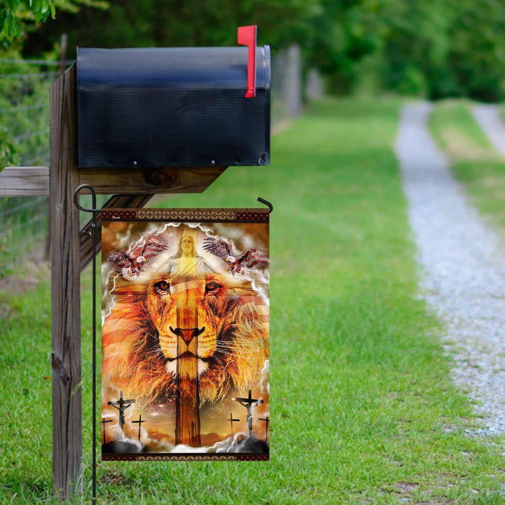 Christian Garden Flags, Jesus Christ, Our Hope Flag, Christian House Flags, Christian Cross Flag, Faith Flag