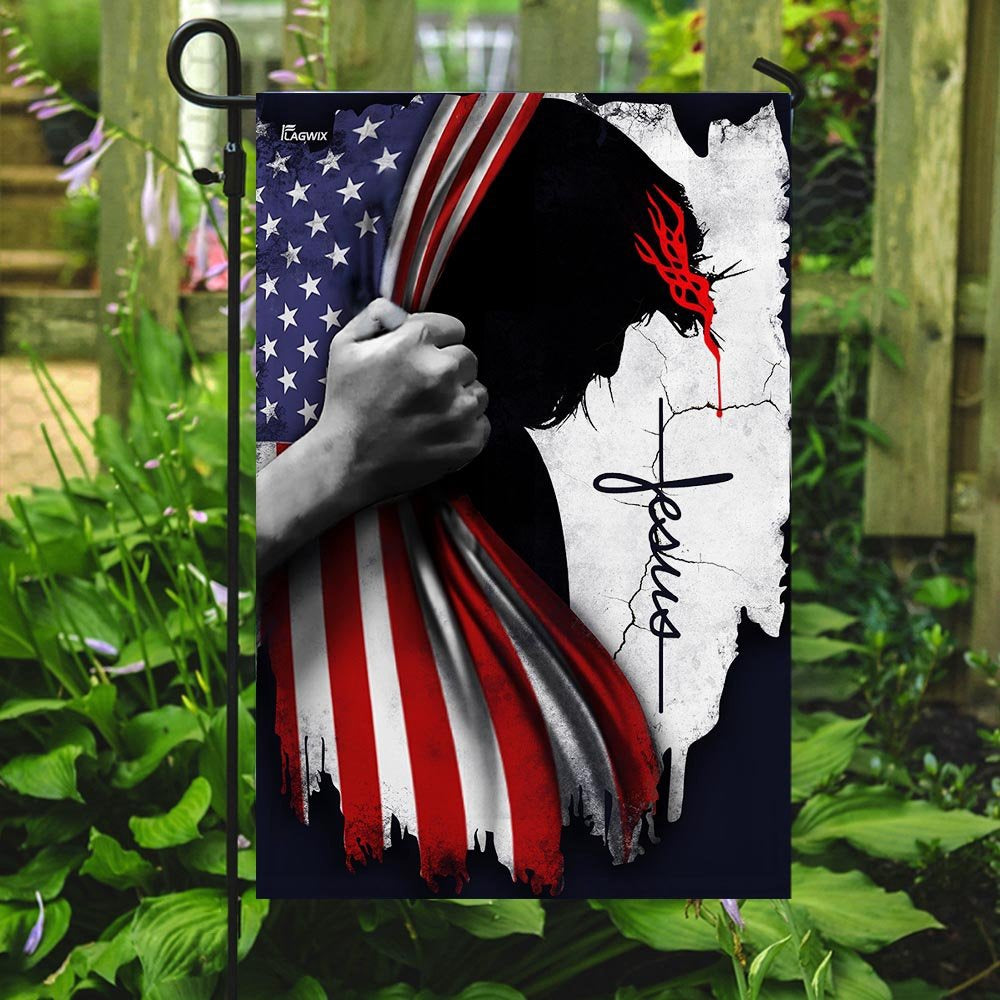 Christian Garden Flags, Jesus Flag, Christian House Flags, Christian Cross Flag, Faith Flag