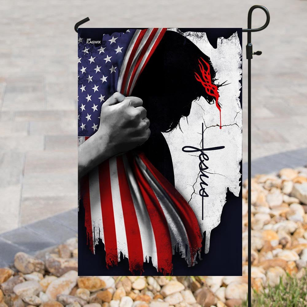 Christian Garden Flags, Jesus Flag, Christian House Flags, Christian Cross Flag, Faith Flag