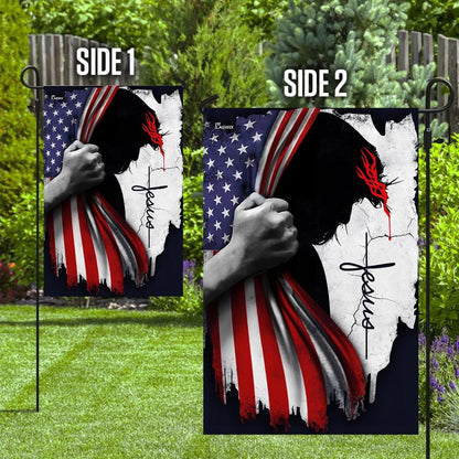 Christian Garden Flags, Jesus Flag, Christian House Flags, Christian Cross Flag, Faith Flag