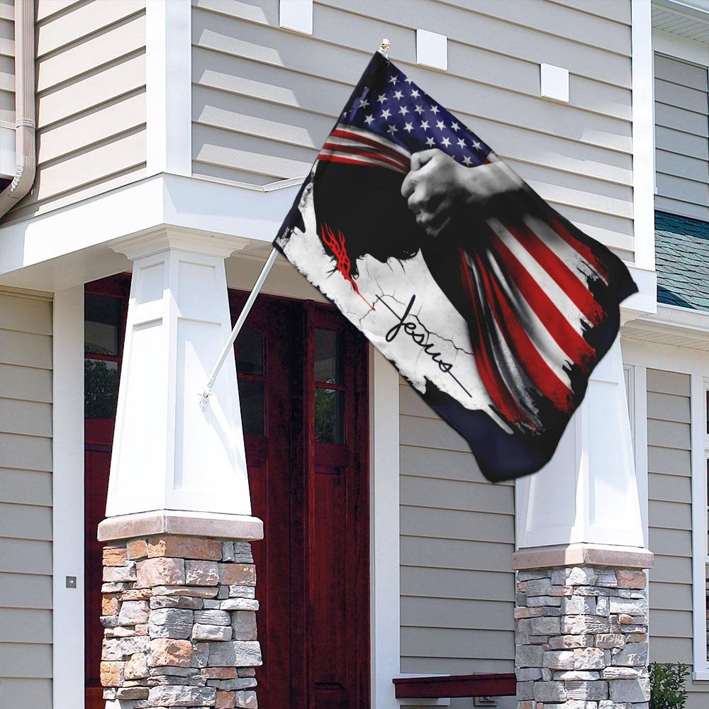 Christian Garden Flags, Jesus Flag, Christian House Flags, Christian Cross Flag, Faith Flag