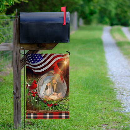 Christian Garden Flags, Jesus Is Born Christmas Flag, Christian House Flags, Christian Cross Flag, Faith Flag