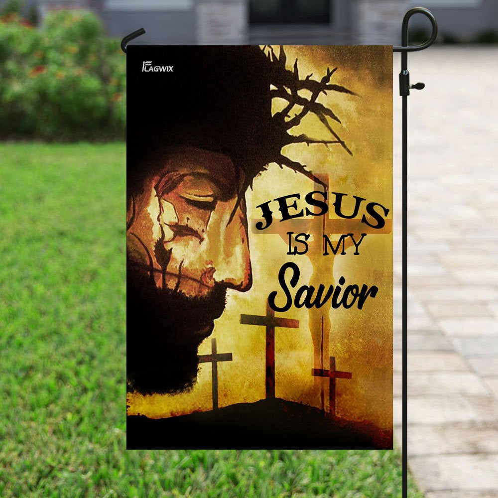 Christian Garden Flags, Jesus Is My Savior Flag, Christian House Flags, Christian Cross Flag, Faith Flag