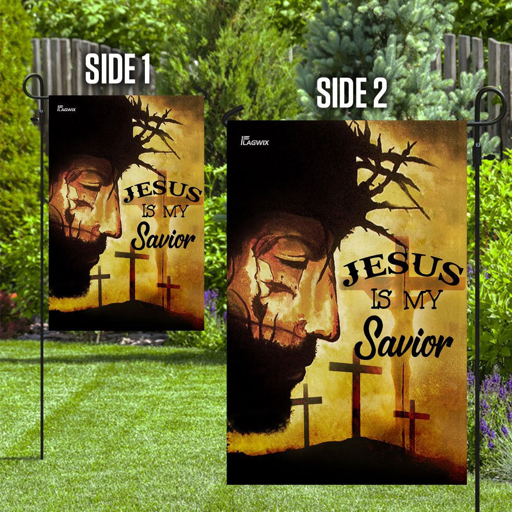 Christian Garden Flags, Jesus Is My Savior Flag, Christian House Flags, Christian Cross Flag, Faith Flag