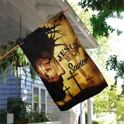 Christian Garden Flags, Jesus Is My Savior Flag, Christian House Flags, Christian Cross Flag, Faith Flag