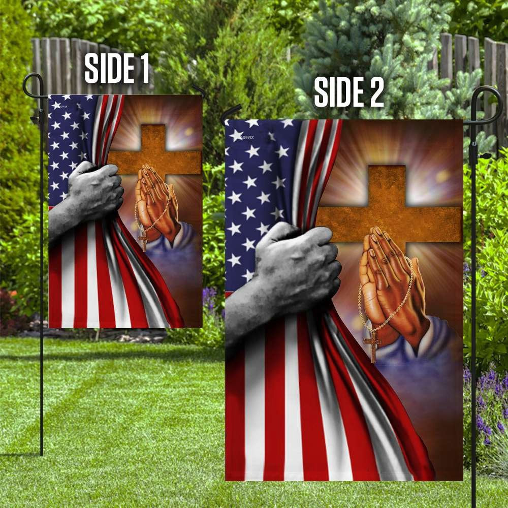 Christian Garden Flags, Jesus It's Not Religion It's A Relationship Flag, Christian House Flags, Christian Cross Flag, Faith Flag