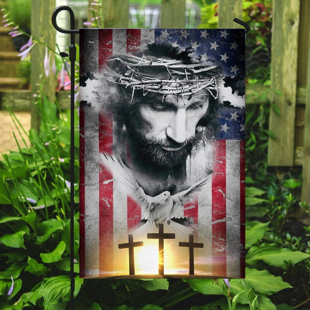 Christian Garden Flags, Jesus Our Savior Flag, Christian House Flags, Christian Cross Flag, Faith Flag