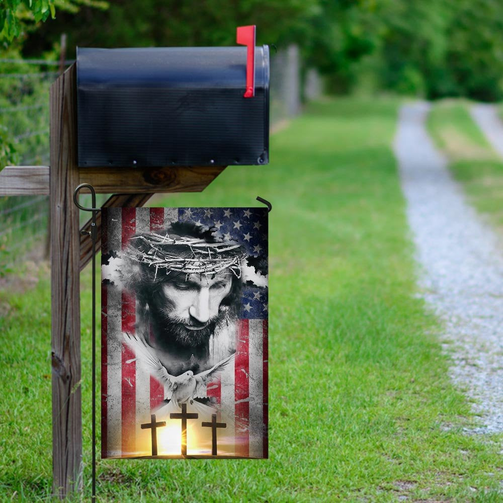 Christian Garden Flags, Jesus Our Savior Flag, Christian House Flags, Christian Cross Flag, Faith Flag