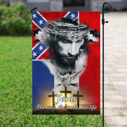 Christian Garden Flags, Mississippi Jesus Flag, Christian House Flags, Christian Cross Flag, Faith Flag