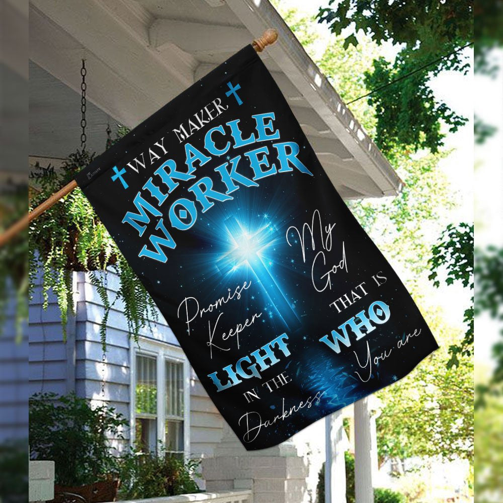 Christian Garden Flags, My God That Is Who You Are Flag, Christian House Flags, Christian Cross Flag, Faith Flag