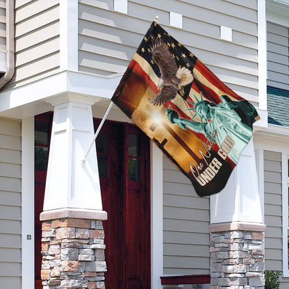 Christian Garden Flags, One Nation Under God America Flag, Christian House Flags, Christian Cross Flag, Faith Flag