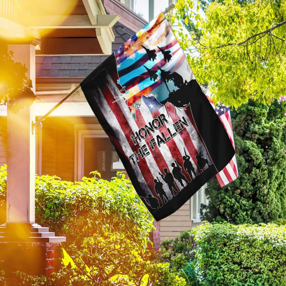 Christian Garden Flags, Proud Veteran Honor The Fallen Flag, Christian House Flags, Christian Cross Flag, Faith Flag