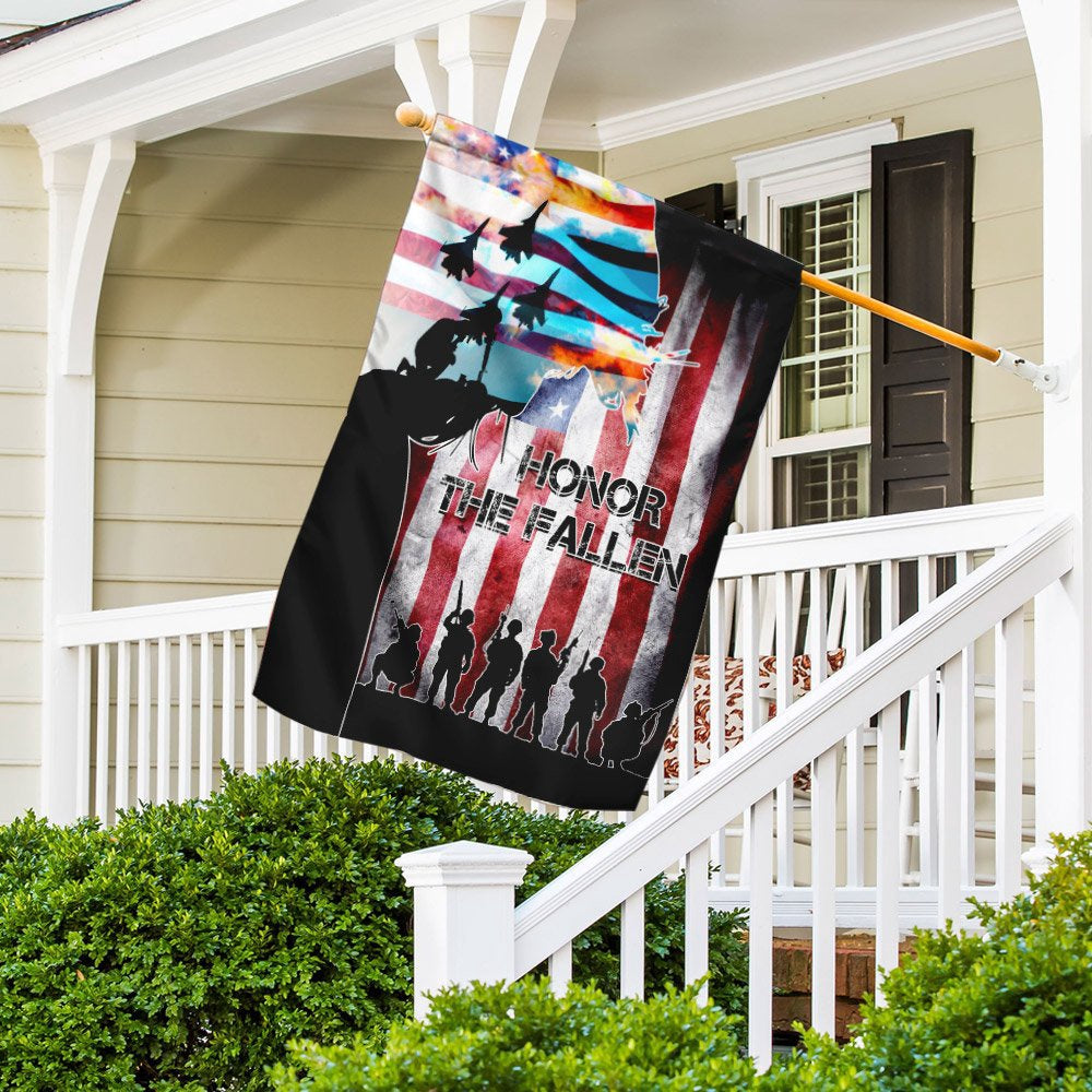 Christian Garden Flags, Proud Veteran Honor The Fallen Flag, Christian House Flags, Christian Cross Flag, Faith Flag