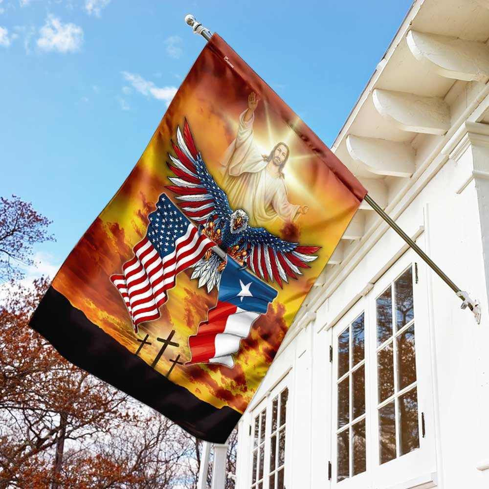 Christian Garden Flags, Texas State One Nation Under God Flag, Christian House Flags, Christian Cross Flag, Faith Flag