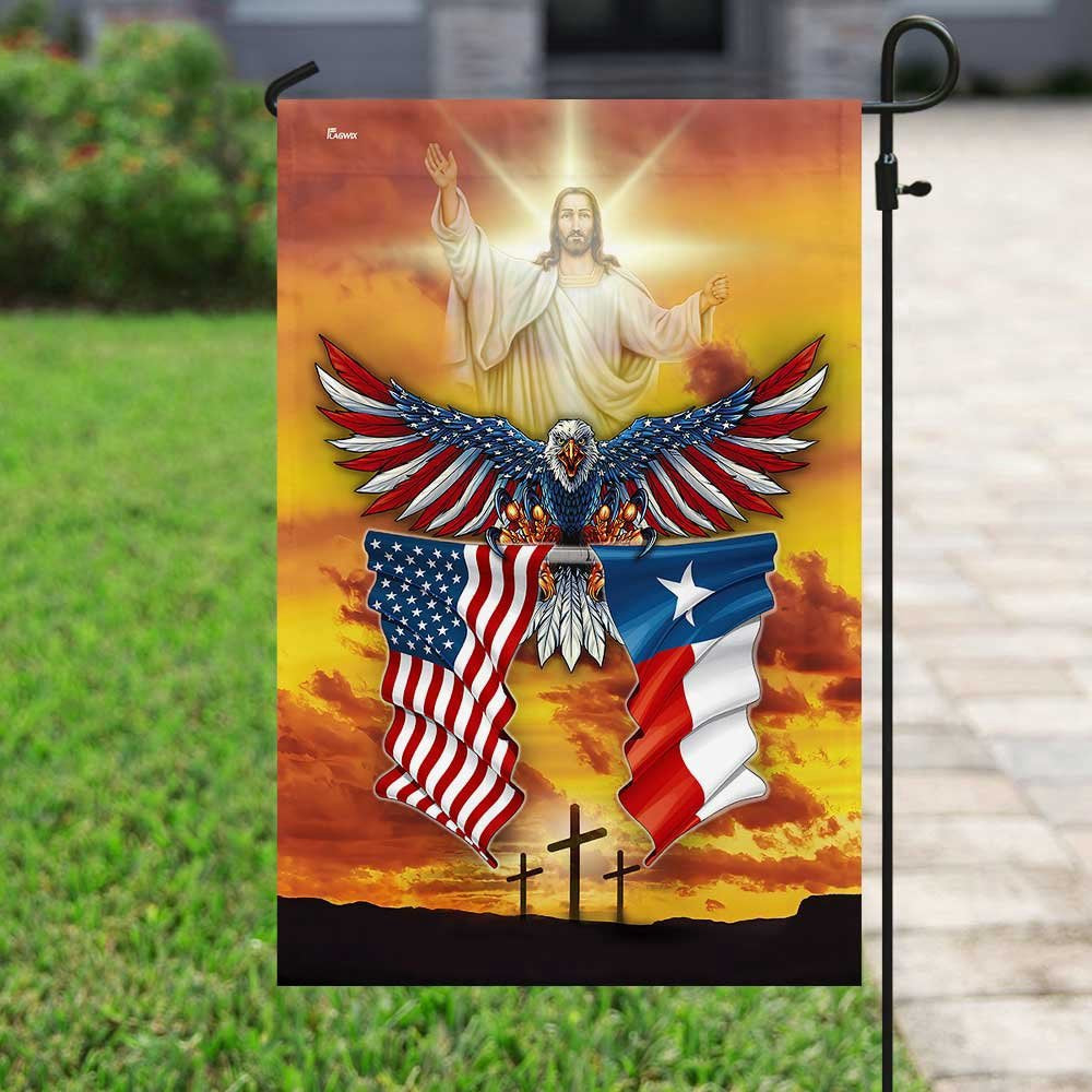 Christian Garden Flags, Texas State One Nation Under God Flag, Christian House Flags, Christian Cross Flag, Faith Flag