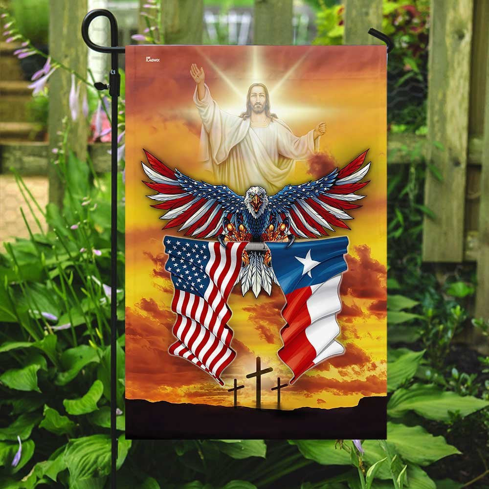 Christian Garden Flags, Texas State One Nation Under God Flag, Christian House Flags, Christian Cross Flag, Faith Flag