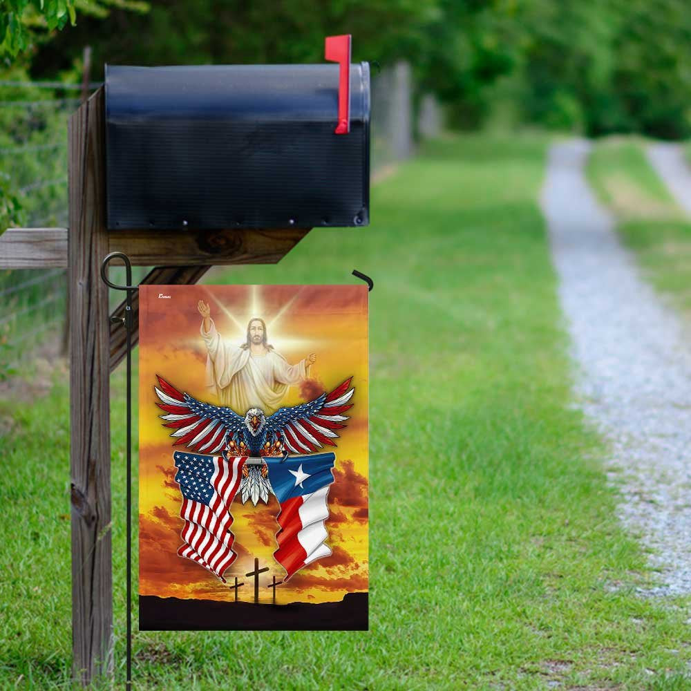 Christian Garden Flags, Texas State One Nation Under God Flag, Christian House Flags, Christian Cross Flag, Faith Flag