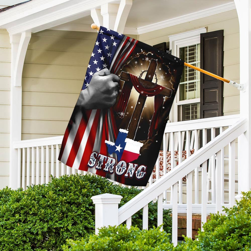 Christian Garden Flags, Texas Strong Flag, Christian House Flags, Christian Cross Flag, Faith Flag