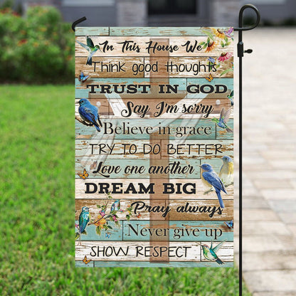 Christian Garden Flags, We Trust In God Flag, Christian House Flags, Christian Cross Flag, Faith Flag