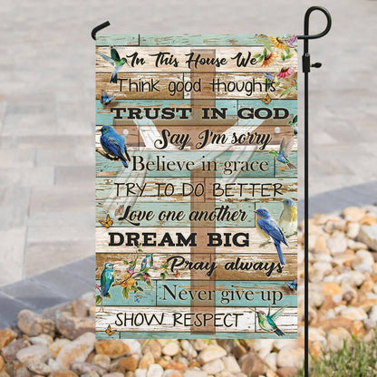 Christian Garden Flags, We Trust In God Flag, Christian House Flags, Christian Cross Flag, Faith Flag