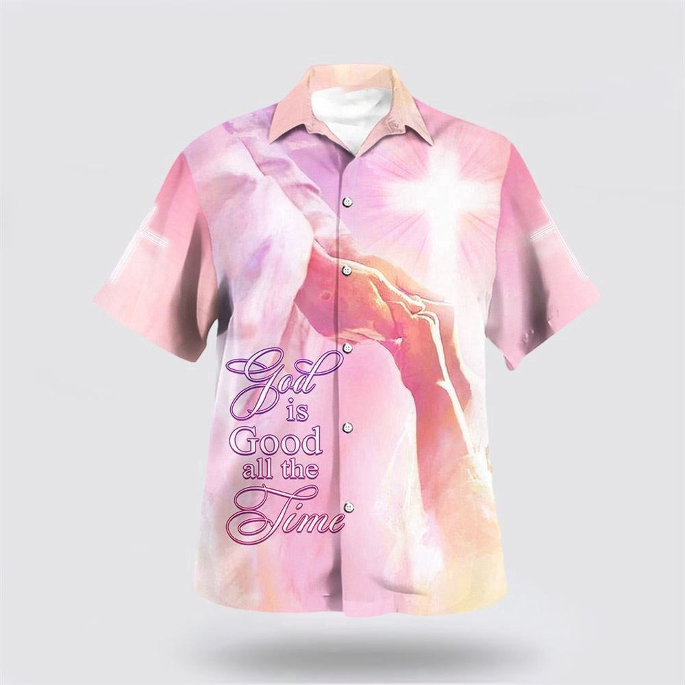 Christian Hawaiian Shirt, God Is Good All The Time Hawaiian Shirt, Take My Hand God Hawaiian Shirt, Christian Aloha Shirt