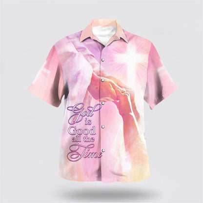 Christian Hawaiian Shirt, God Is Good All The Time Hawaiian Shirt, Take My Hand God Hawaiian Shirt, Christian Aloha Shirt
