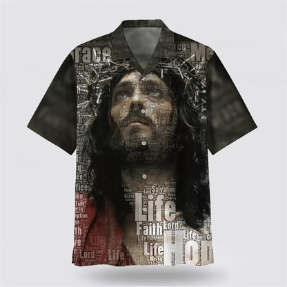 Christian Hawaiian Shirt, Jesus Christ Hawaiian Shirt, Christian Aloha Shirt