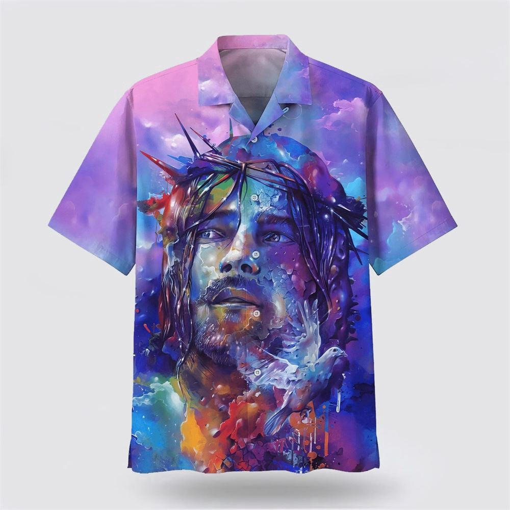 Christian Hawaiian Shirt, Jesus Hawaiian Shirts, Jesus Hawaiian Summer Shirts, Christian Aloha Shirt