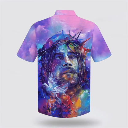 Christian Hawaiian Shirt, Jesus Hawaiian Shirts, Jesus Hawaiian Summer Shirts, Christian Aloha Shirt