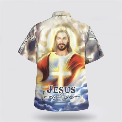 Christian Hawaiian Shirt, Jesus Is My Savior 1 Hawaiian Shirt, Christian Aloha Shirt
