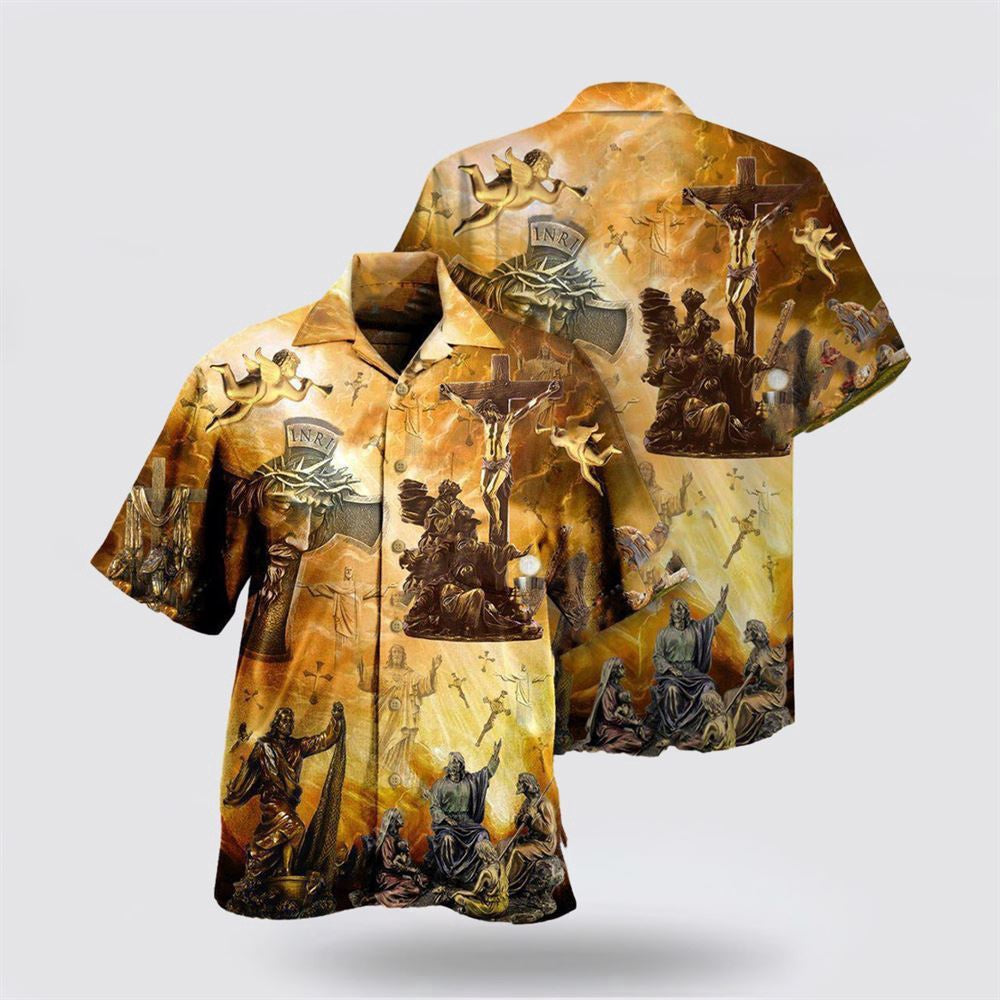 Christian Hawaiian Shirt, Jesus Is My Savior 3 Hawaiian Shirts, Christian Aloha Shirt