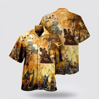 Christian Hawaiian Shirt, Jesus Is My Savior 3 Hawaiian Shirts, Christian Aloha Shirt