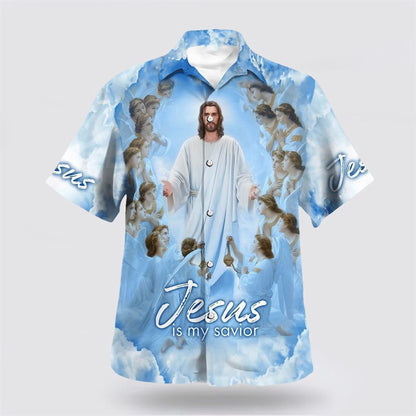 Christian Hawaiian Shirt, Jesus Is My Savior 4 Hawaiian Shirts, Christian Aloha Shirt