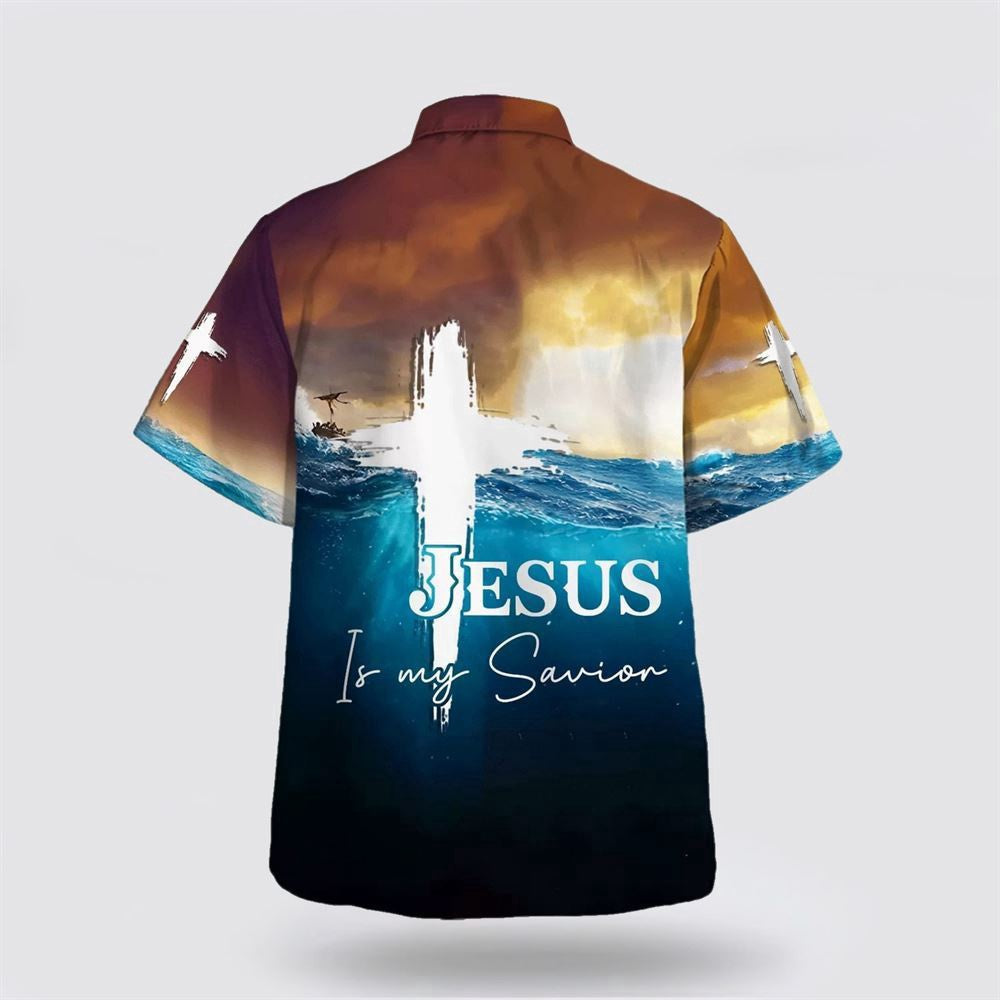 Christian Hawaiian Shirt, Jesus Is My Savior Hawaiian Shirt Take My Hand God Hawaiian Shirts, Christian Aloha Shirt