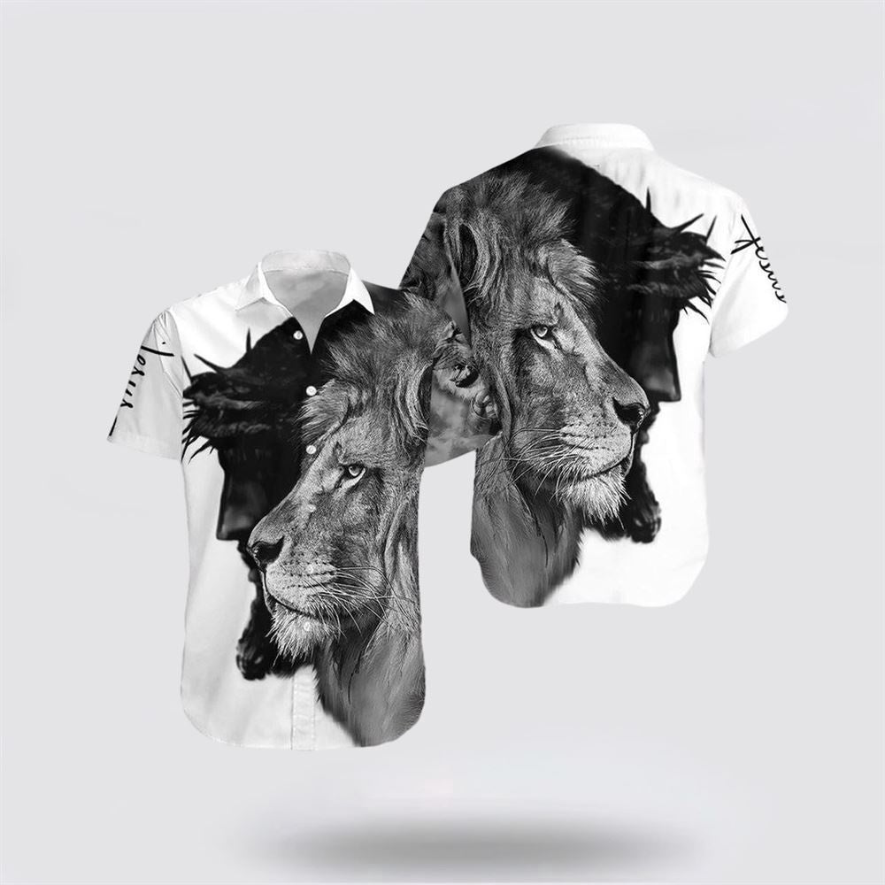 Christian Hawaiian Shirt, Premium Jesus Hawaiian Shirt, Christian Aloha Shirt