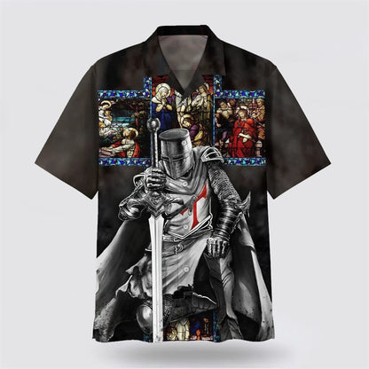 Christian Hawaiian Shirt, Warrior Jesus Is My God Hawaiian Shirts, Christian Aloha Shirt
