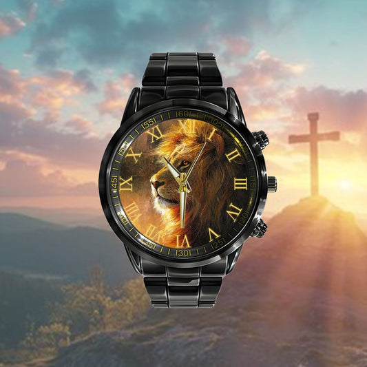 Christian Watch, The Focus Christian Watch - Wall Decorator - Art For Wall - Bible Verse Watch